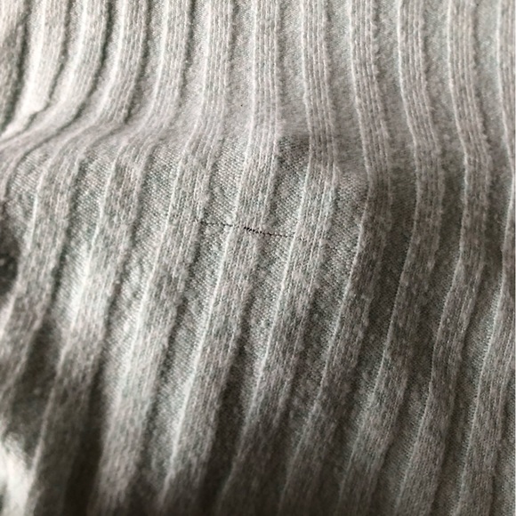 Mint Green Ribbed Mockneck Sweater - Picture 5 of 12